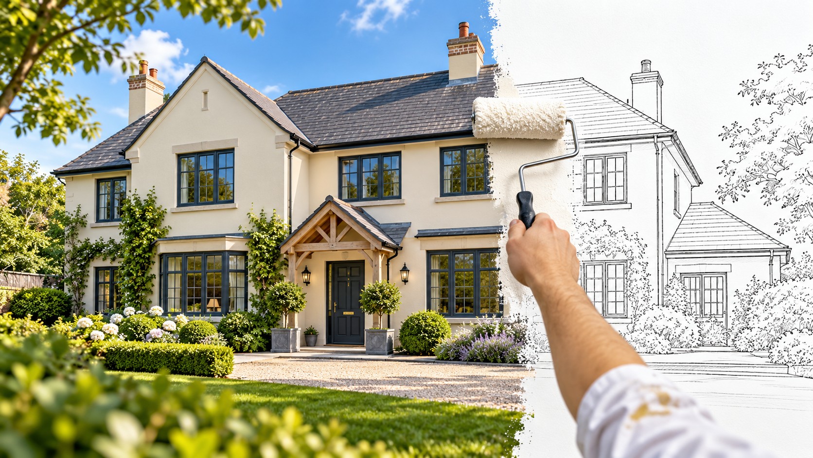 Exterior painting & decorating inspiration